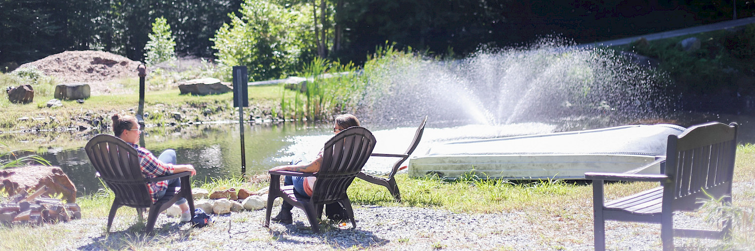 Womens Retreat pond