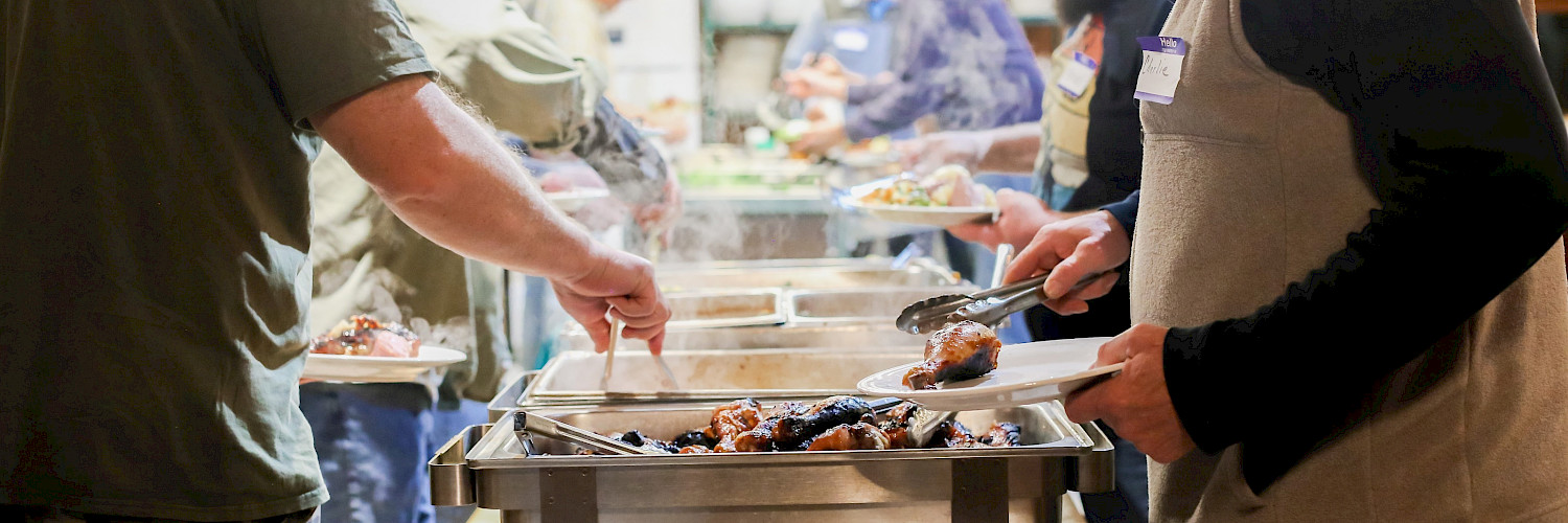 Men's Retreat - food